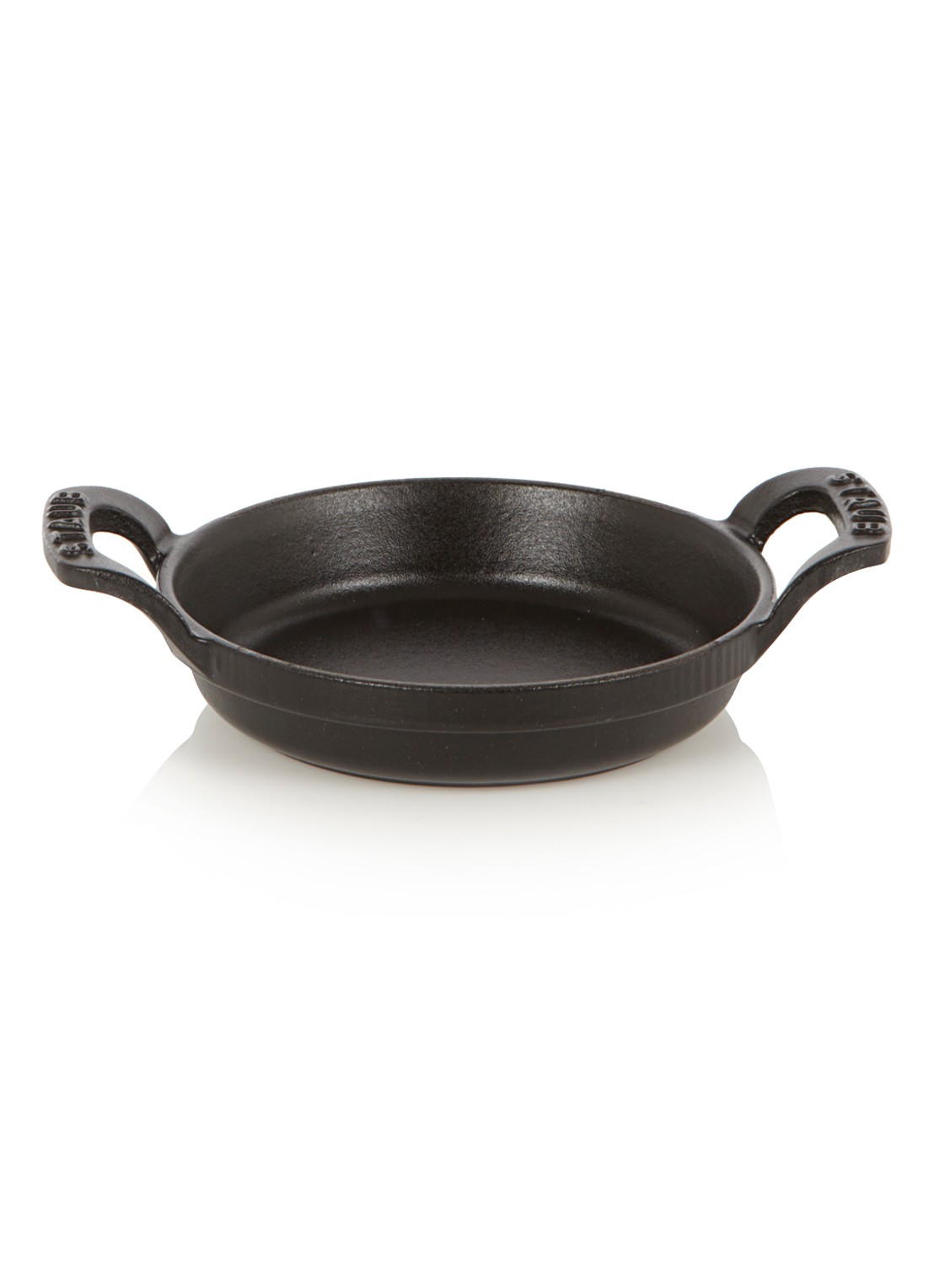 Staub Ovenschaal 12 cm - voorkant zwart