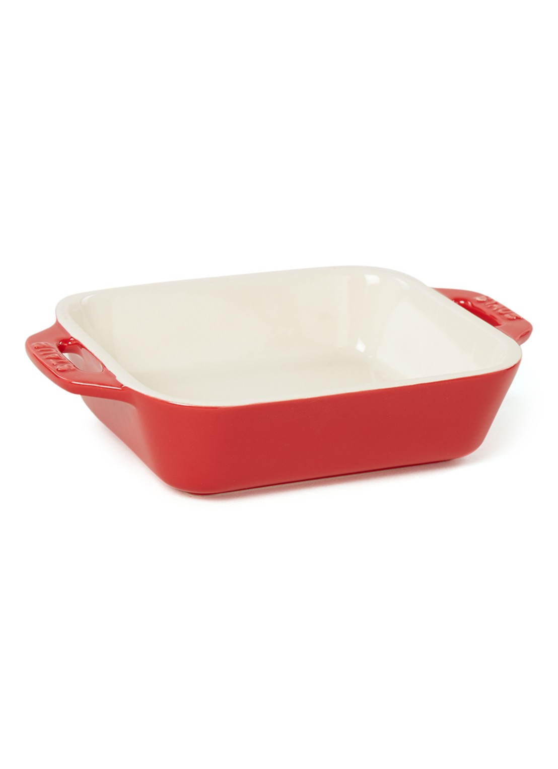 Staub Ovenschaal 14 cm - voorkant steenrood