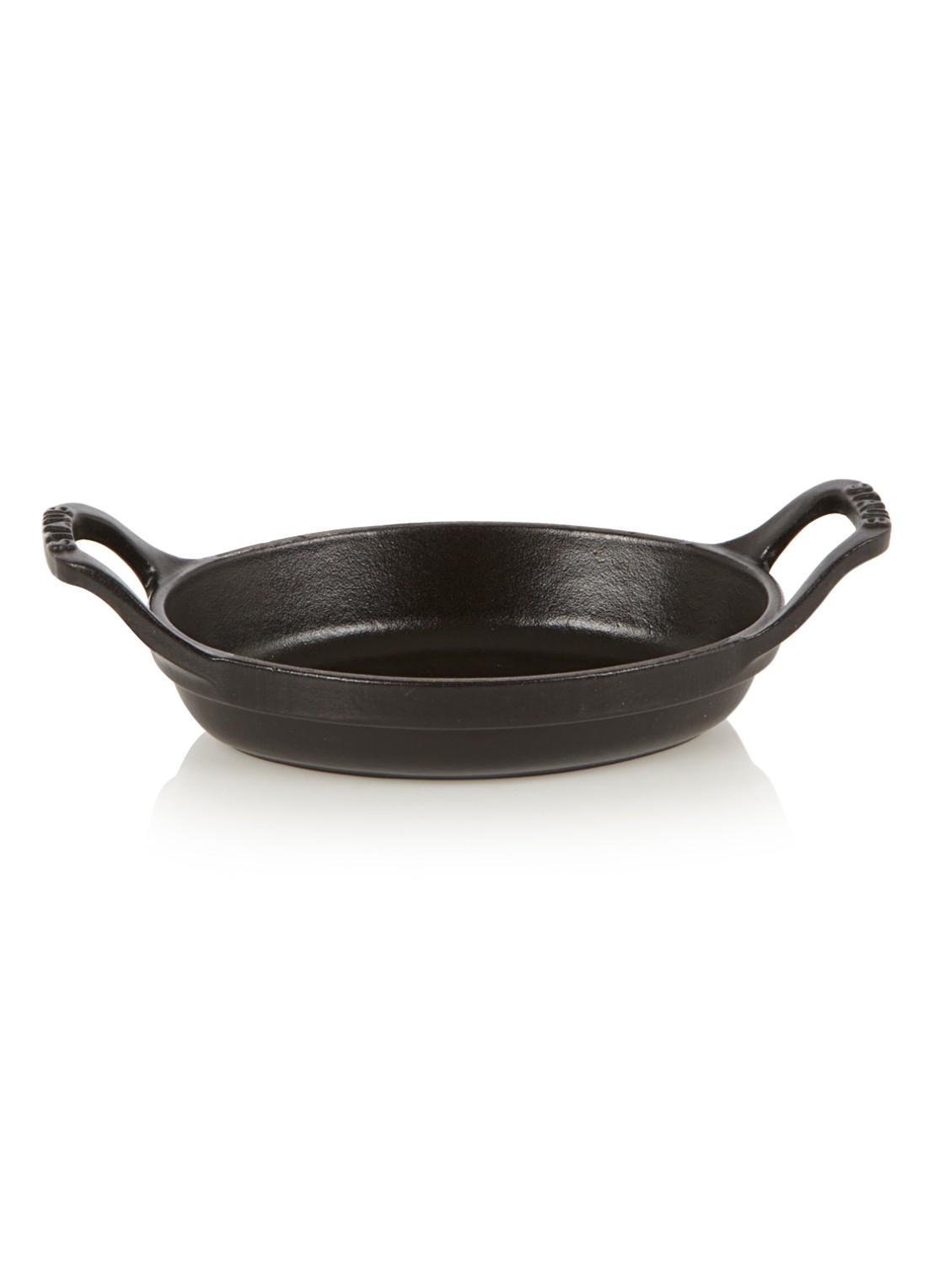 Staub Ovenschaal 15 cm - voorkant zwart