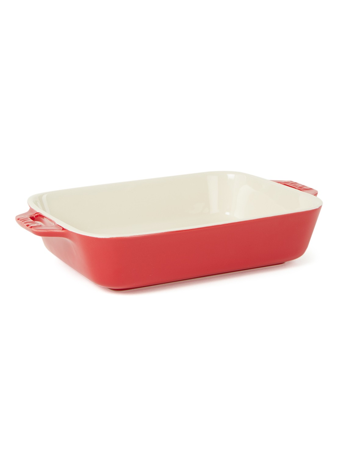 Staub Ovenschaal 20 cm - voorkant steenrood