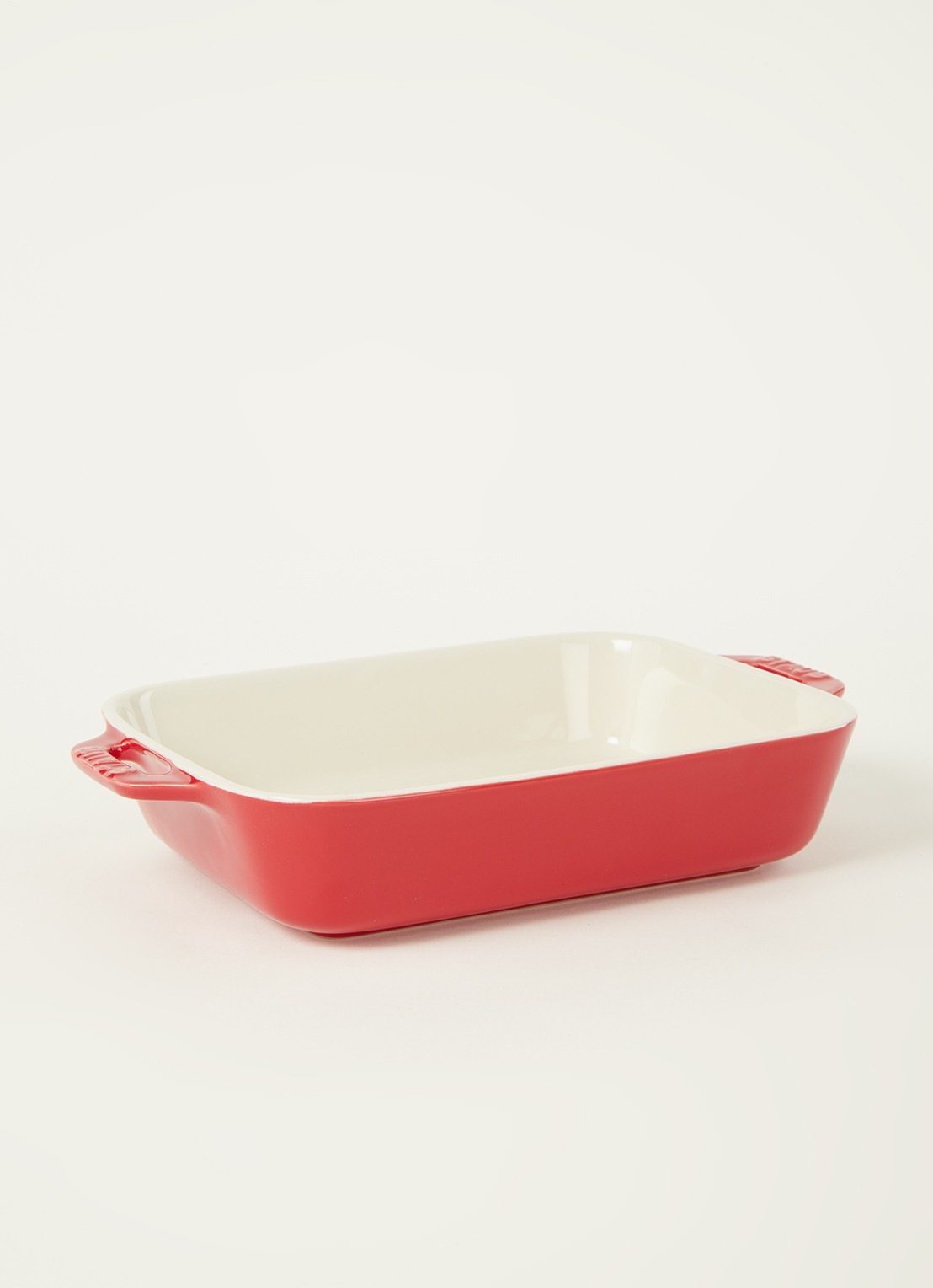 Staub Ovenschaal 20 cm - voorkant 2 steenrood