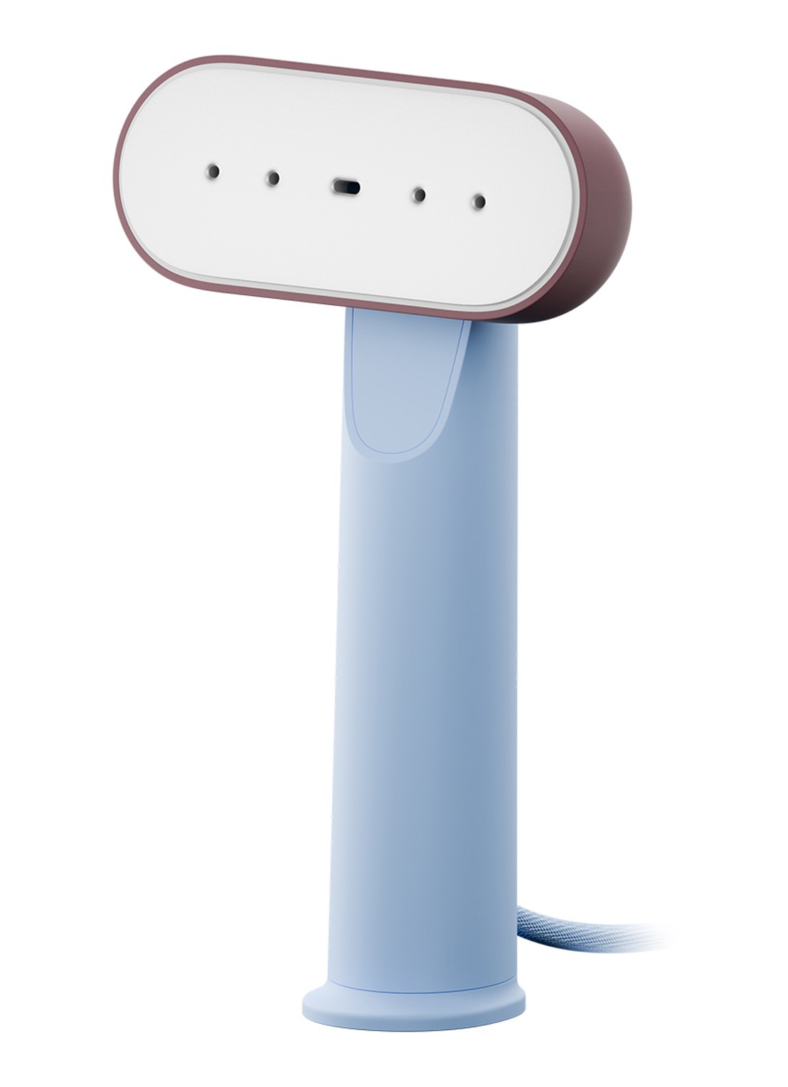 Steamery Cirrus Lite Travel kledingstomer - voorkant lichtblauw