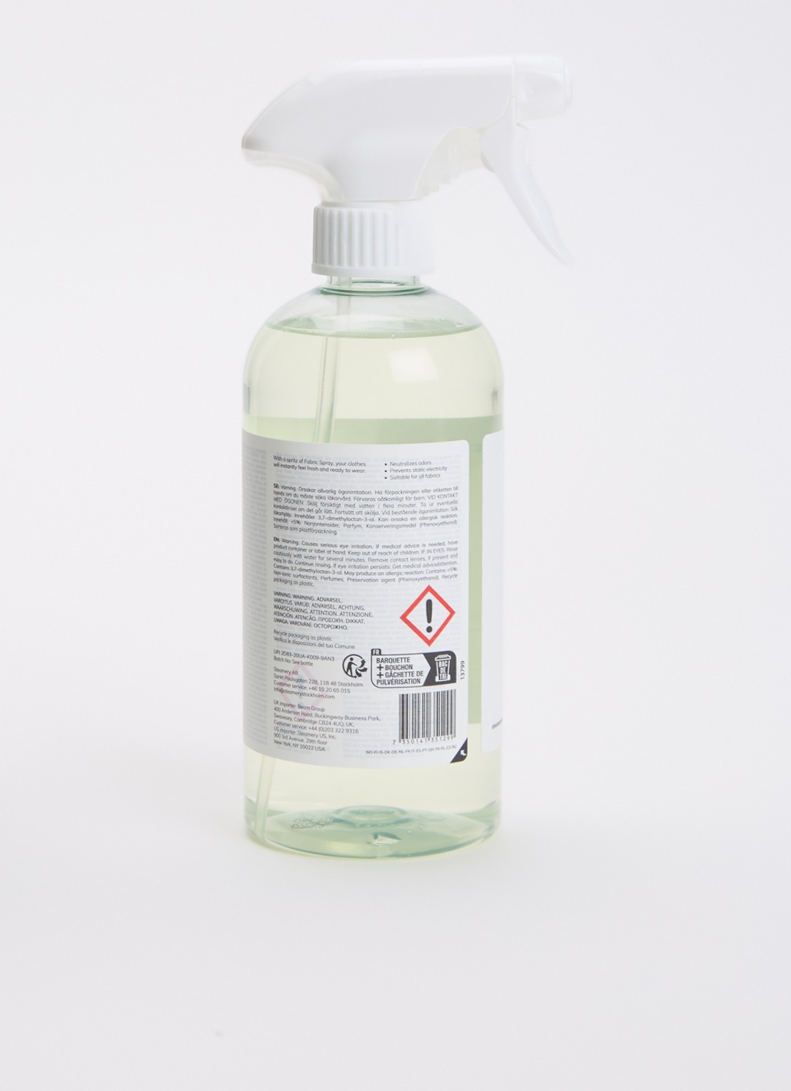 Steamery Citrus & Cedar textiel spray 500 ml - voorkant 2 undefined