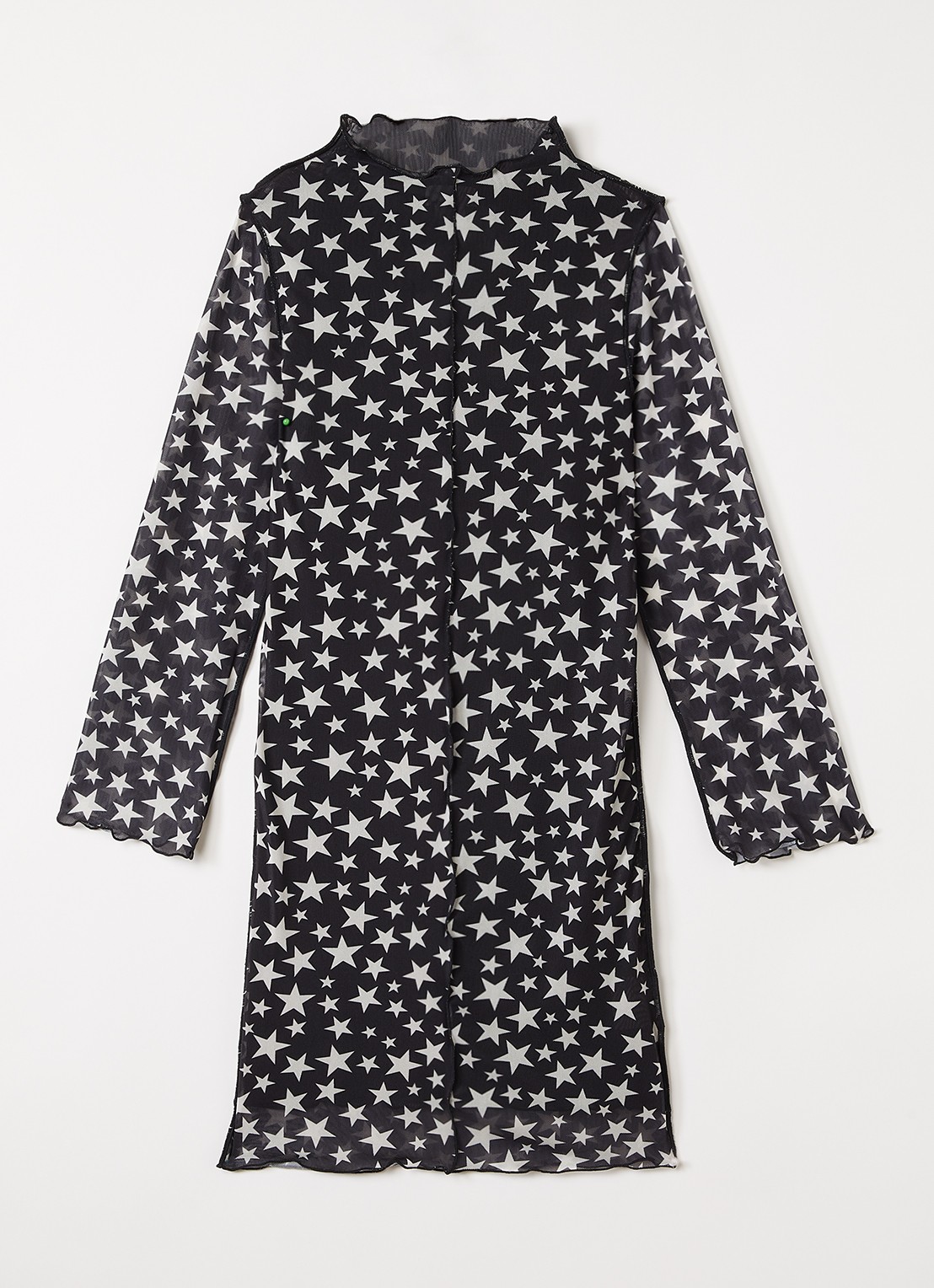 Stella McCartney Jurk met print - voorkant zwart