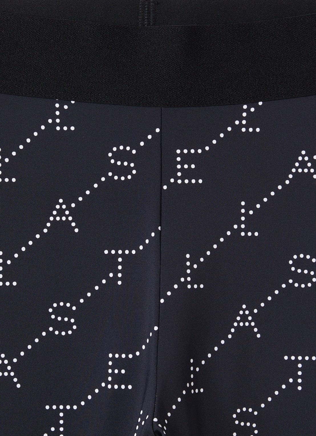Stella McCartney Legging met logoprint - detail 3 zwart