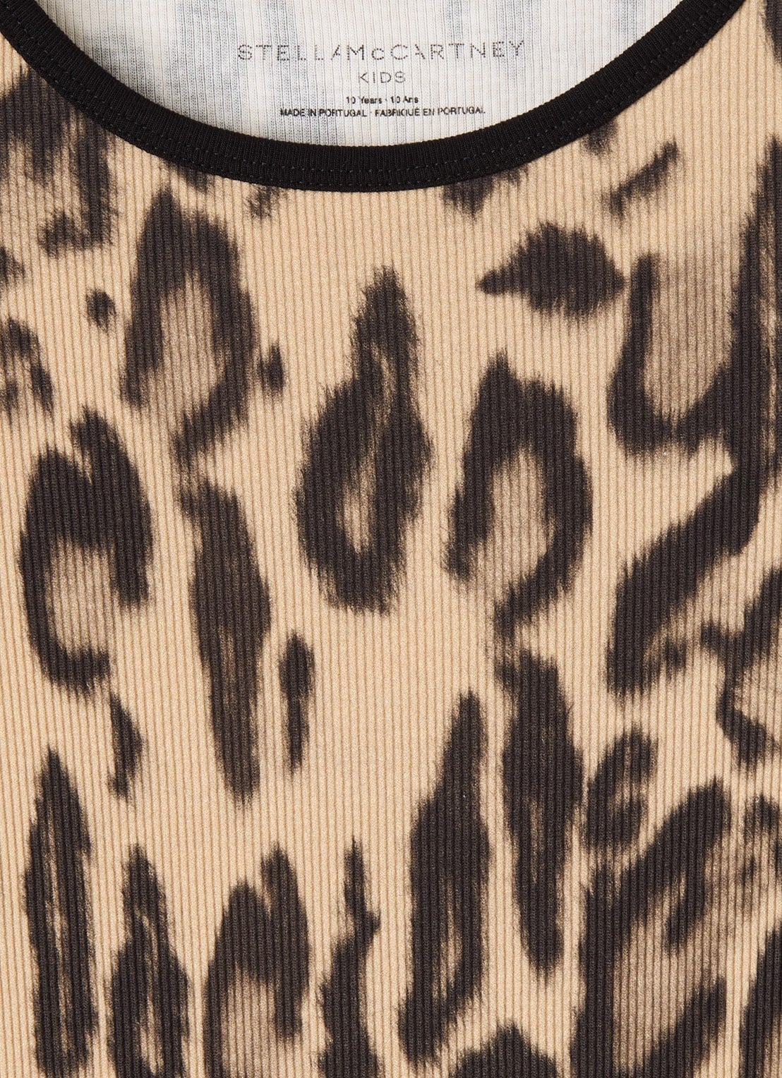 Stella McCartney Longsleeve met panterprint - detail 3 bruin