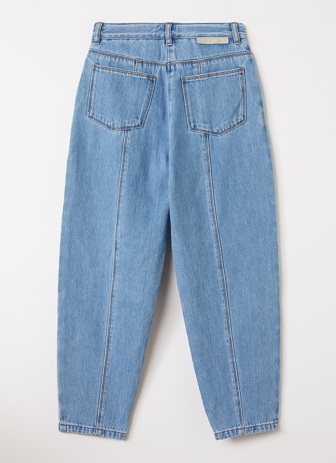 Stella McCartney Loose fit jeans met steekzakken - voorkant 2 blauw
