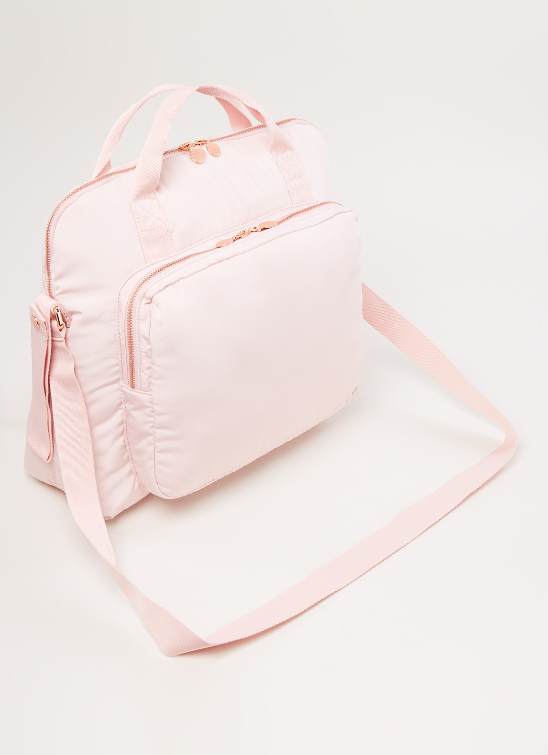 Stella McCartney Luiertas met uitneembare verschoningsmat - detail lichtroze