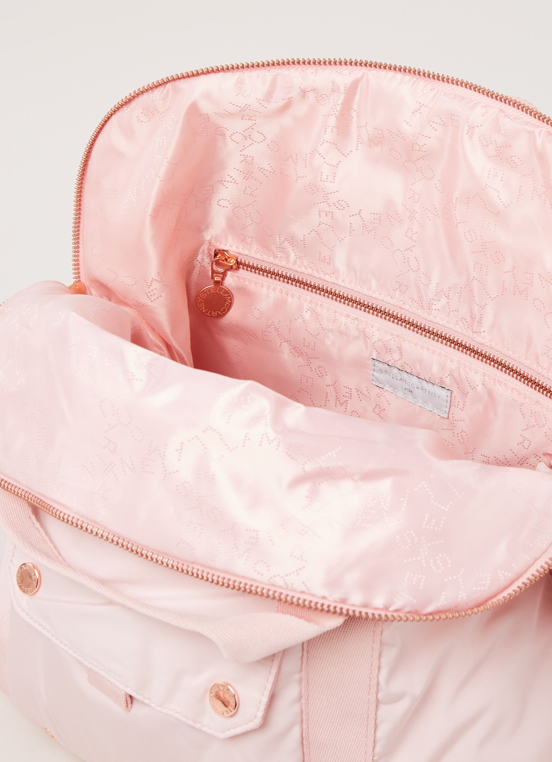 Stella McCartney Luiertas met uitneembare verschoningsmat - detail 2 lichtroze