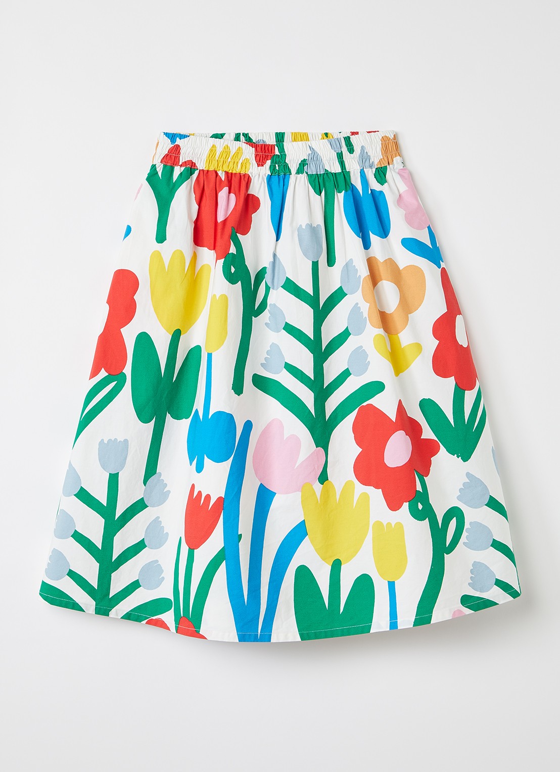 Stella McCartney Rok met bloemenprint - voorkant donkergroen