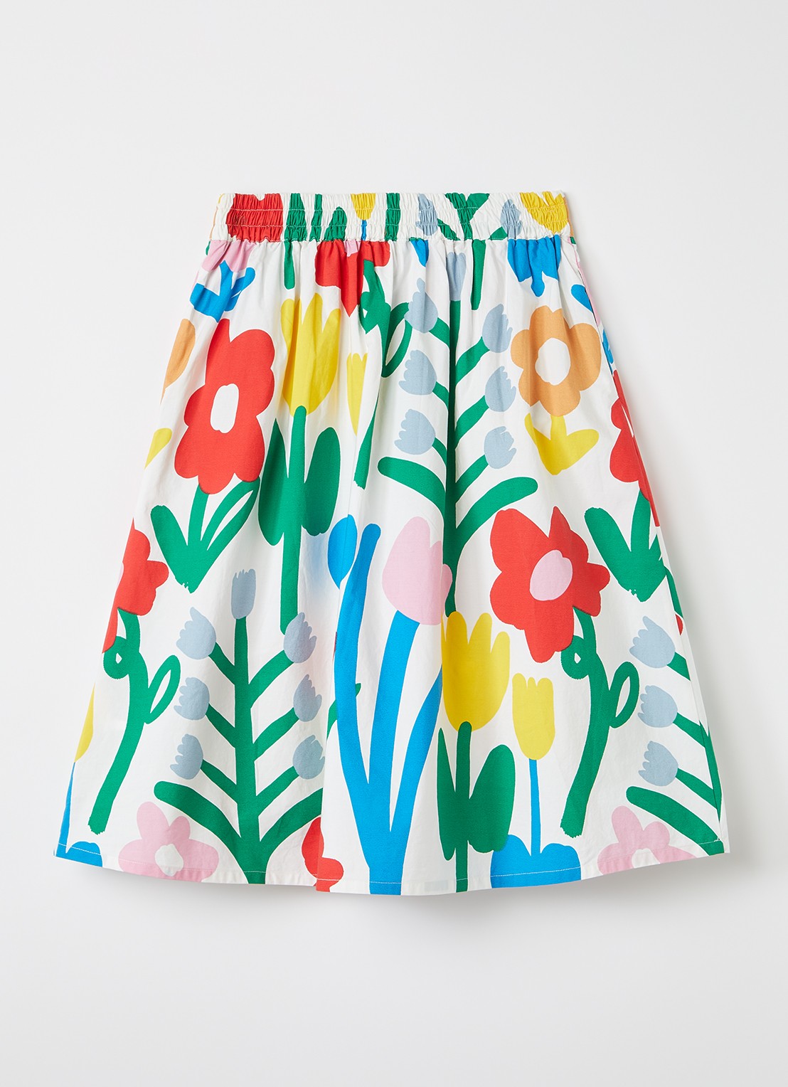 Stella McCartney Rok met bloemenprint - voorkant 2 donkergroen