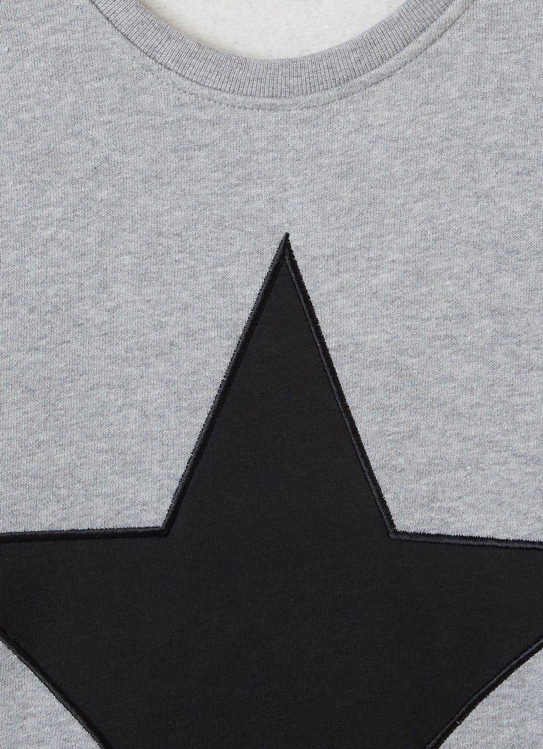 Stella McCartney Sweater met borduring en franjes - detail 3 grijsmele
