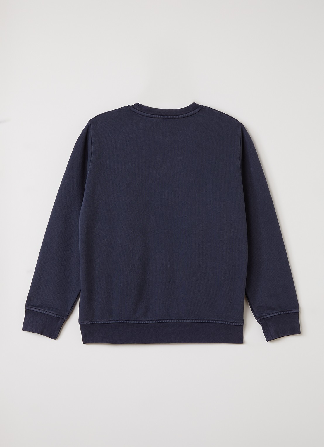 Stella McCartney Sweater met logoprint - voorkant 3 indigo