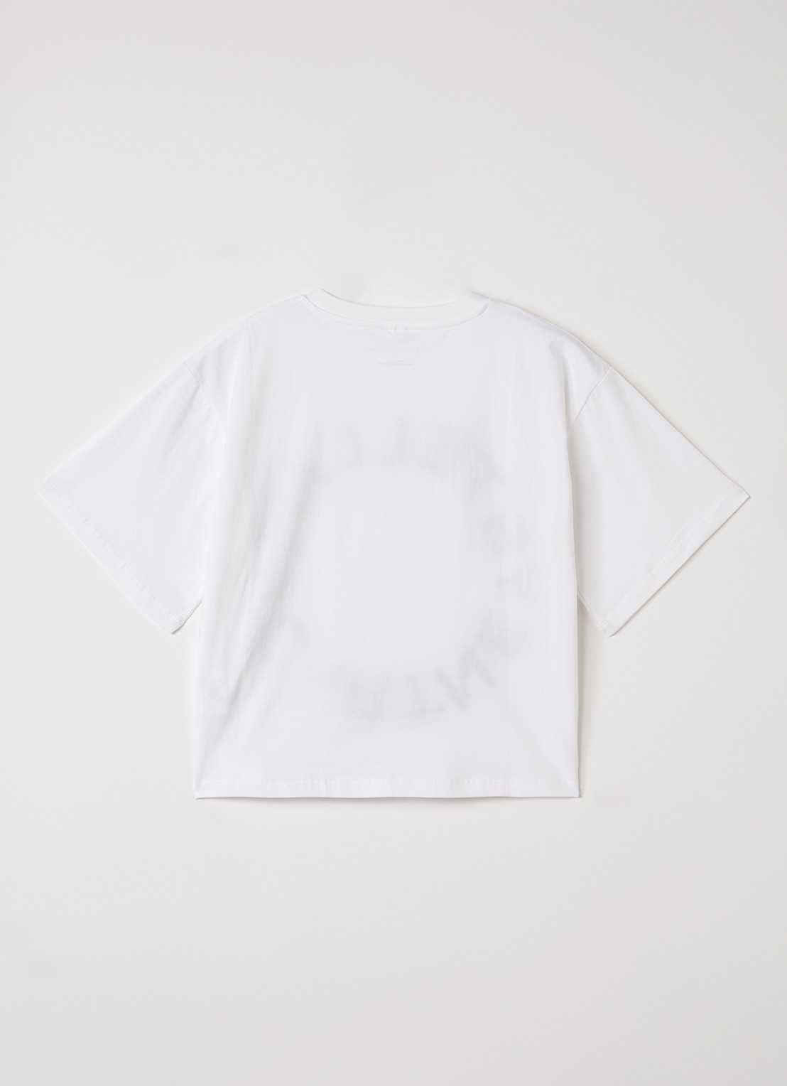 Stella McCartney T-shirt met logoborduring - voorkant 2 wit
