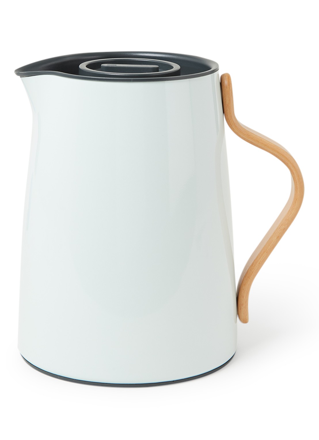 Stelton Emma Tea thermoskan met theefilter 1 liter - voorkant 2 lichtblauw