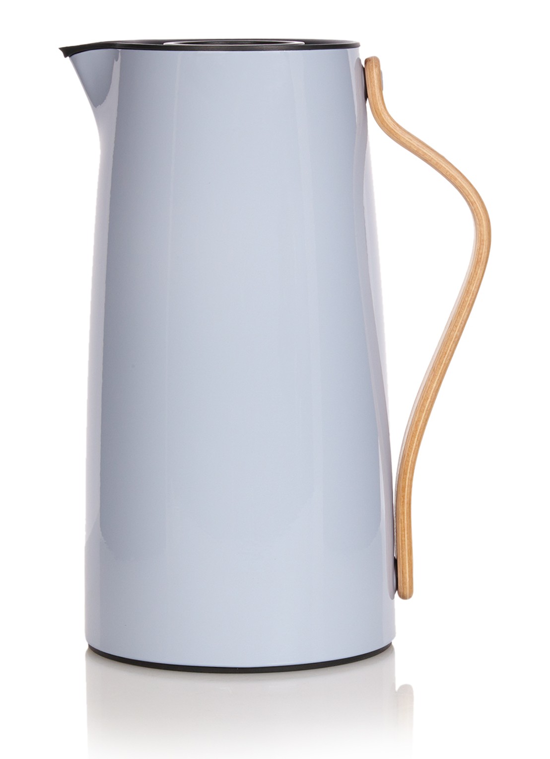 Stelton Emma thermoskan 1,2 liter - voorkant lichtblauw