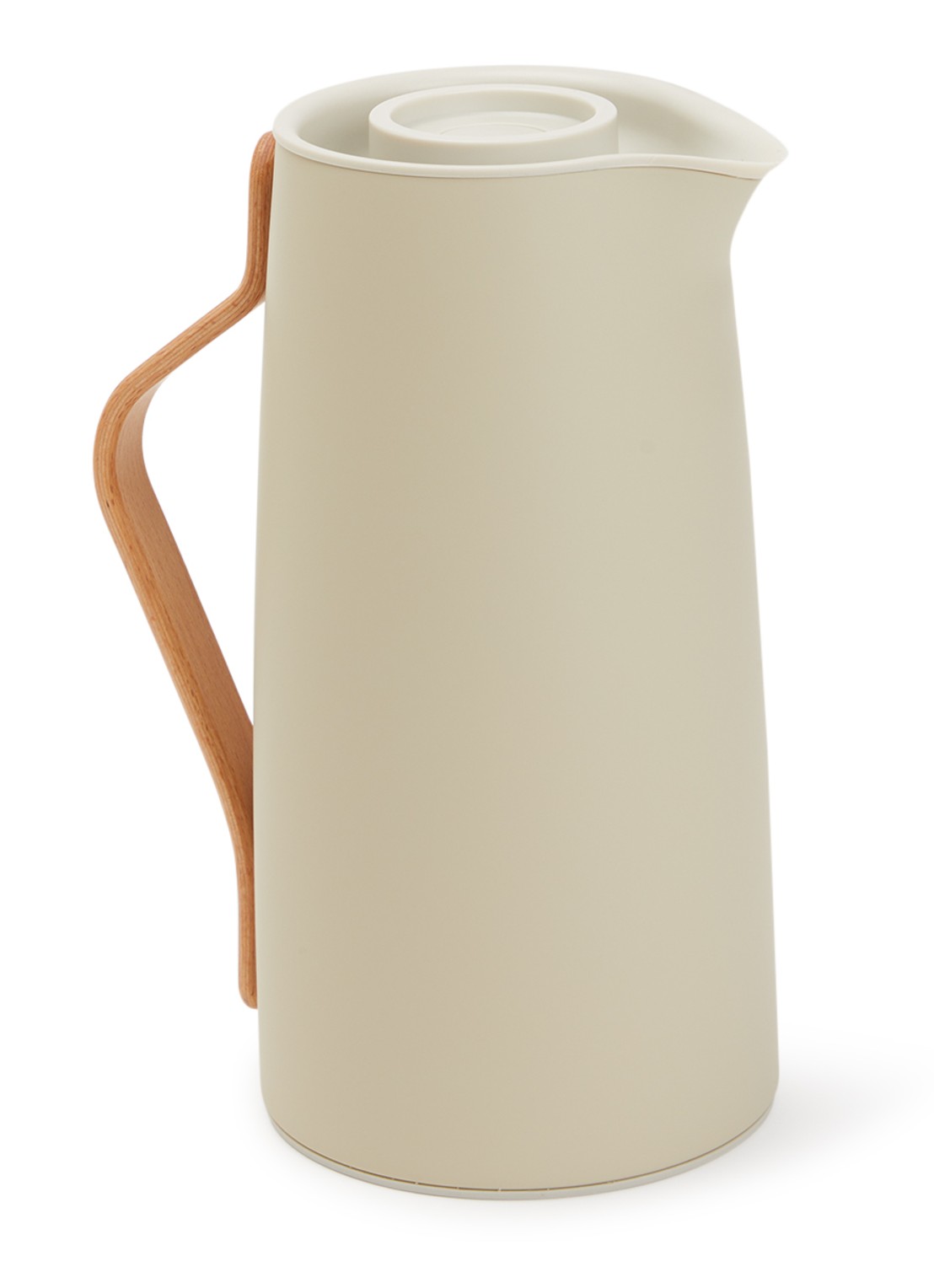 Stelton Emma thermoskan 1,2 liter - voorkant beige