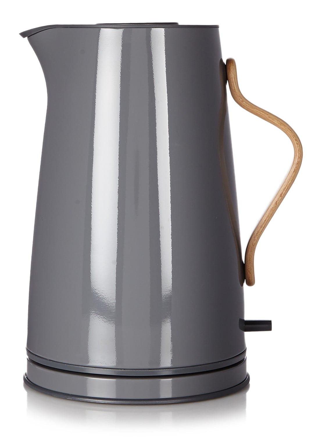 Stelton Emma waterkoker 1,2 liter - voorkant grijs