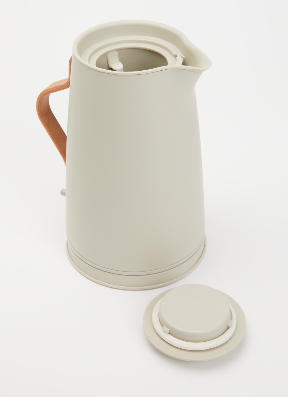 Stelton Emma waterkoker 1,2 liter  - detail beige