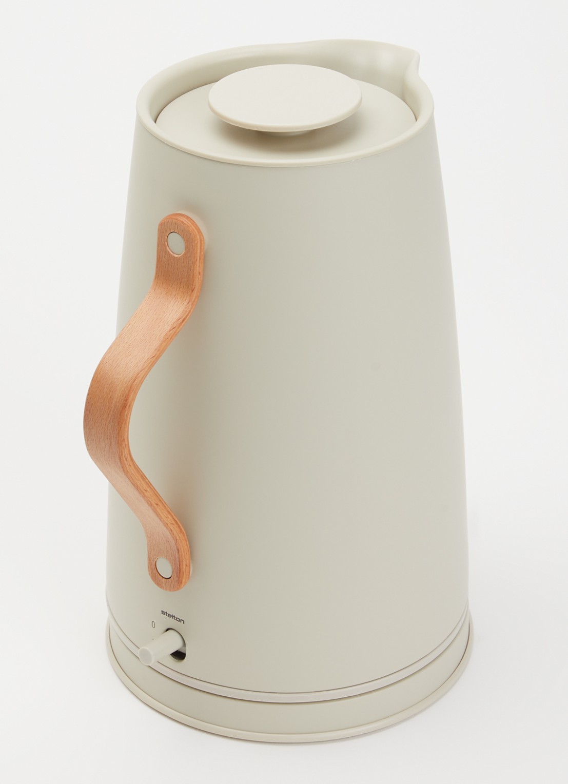Stelton Emma waterkoker 1,2 liter  - voorkant 3 beige