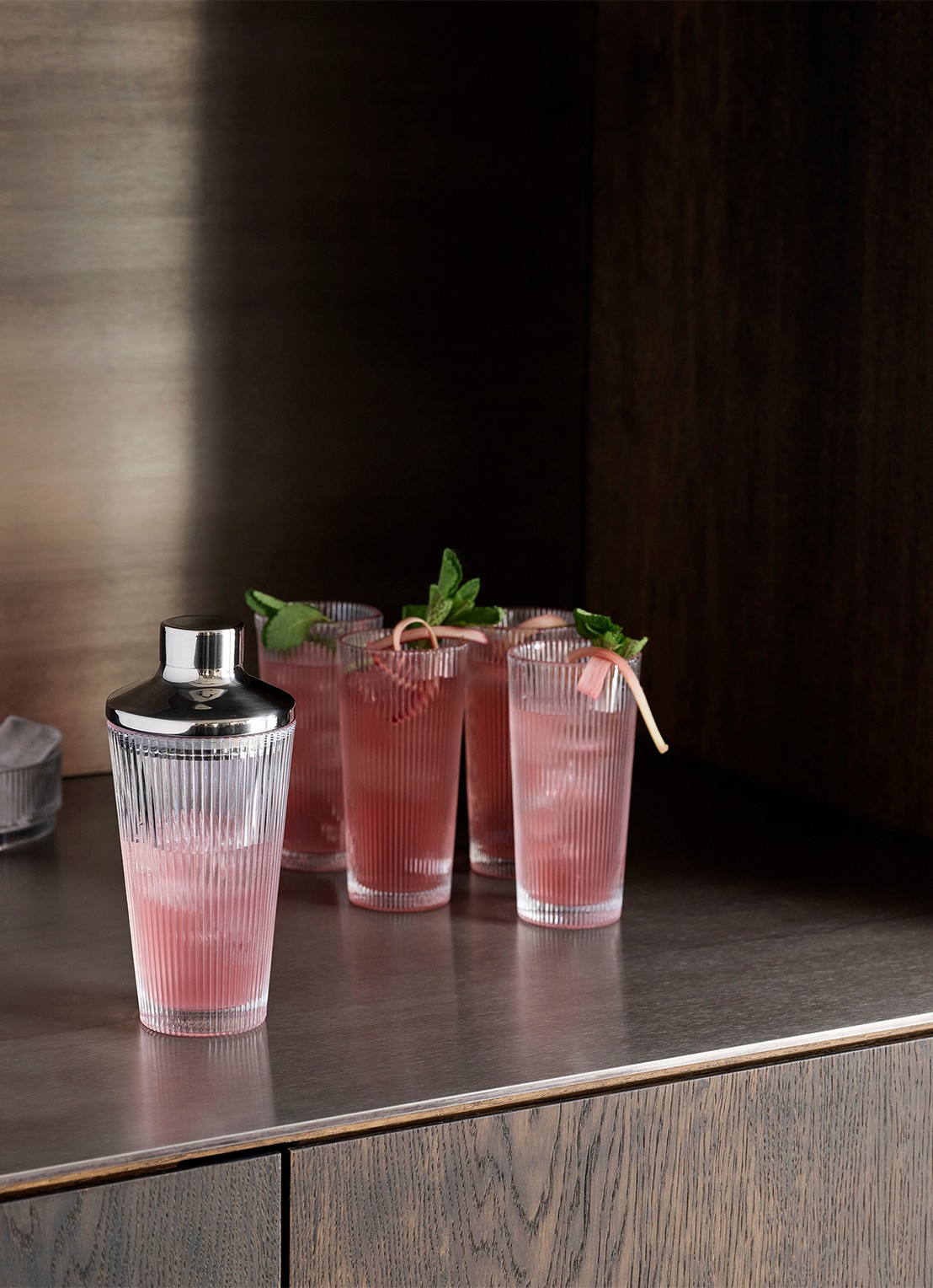 Stelton Pilastro cocktailshaker 40 cl - voorkant 6 transparant
