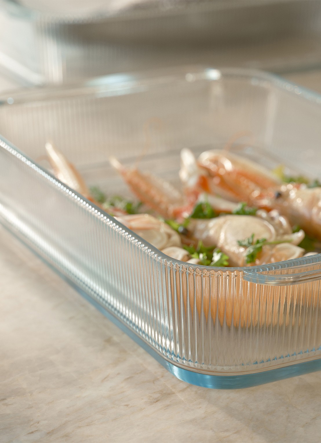Stelton Pilastro ovenschaal 33,1 cm - achterkant 5 transparant