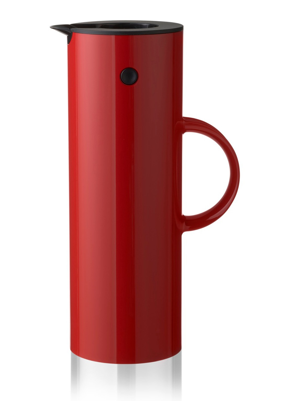 Stelton Thermoskan Classic 1,0 liter - voorkant steenrood