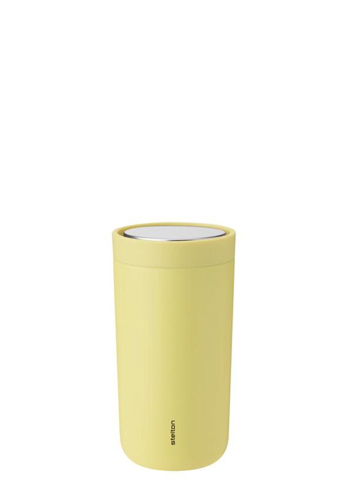 Stelton To Go Click thermosbeker 20 cl - voorkant lichtgeel