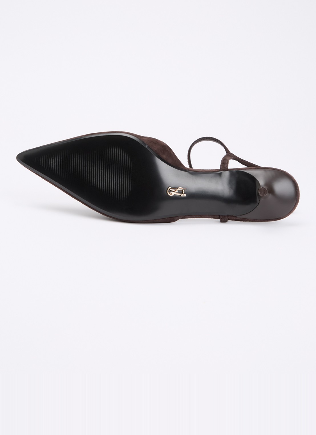 Steve Madden Adelaide slingback van suède  - detail 4 bruin