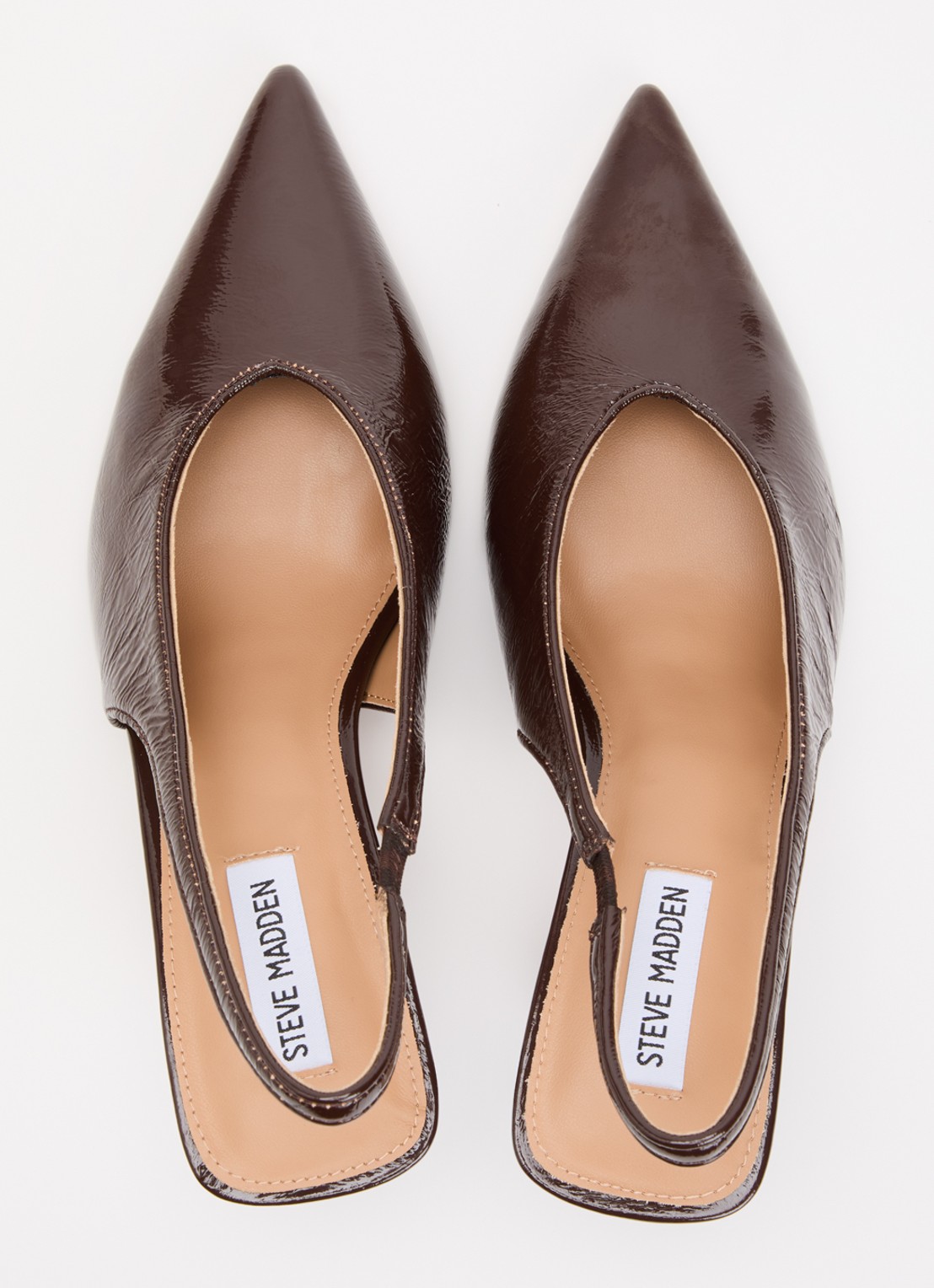Steve Madden Alari slingback van leer - detail 4 bruin