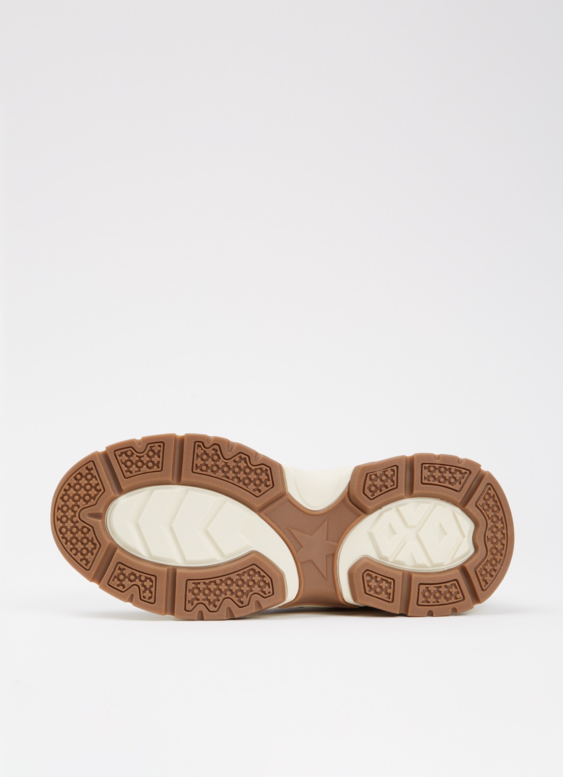 Steve Madden Ample sneaker met suède details - detail 3 donkerbruin