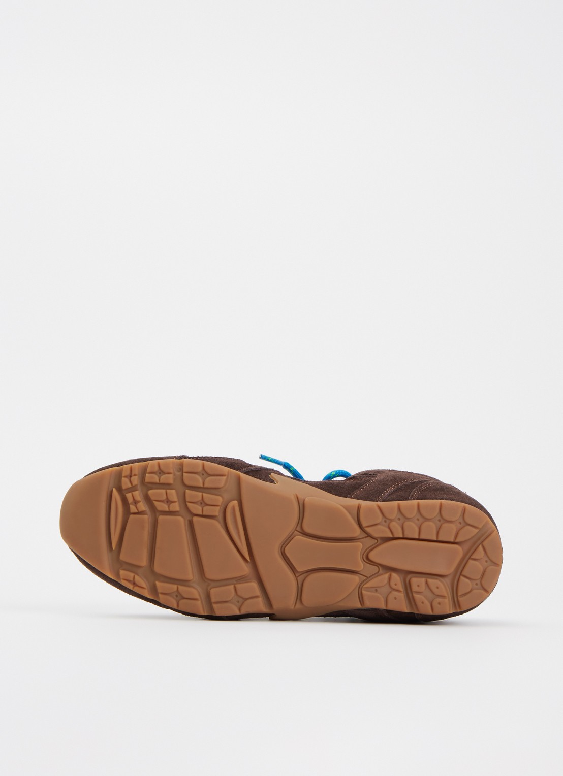 Steve Madden Asiel sneaker van suède - detail 3 chocoladebruin