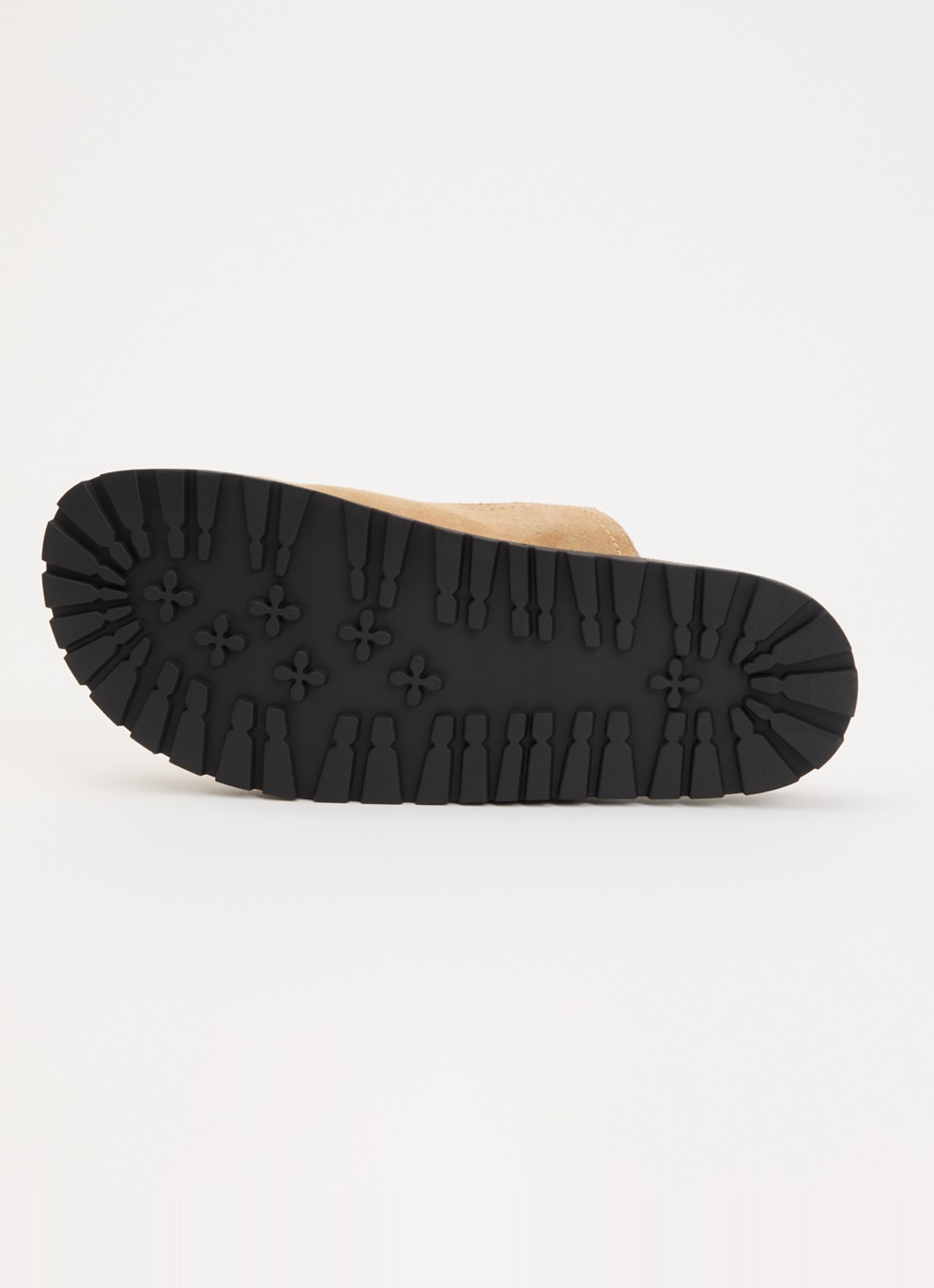 Steve Madden Atticus muiltje van suède - detail 3 beige