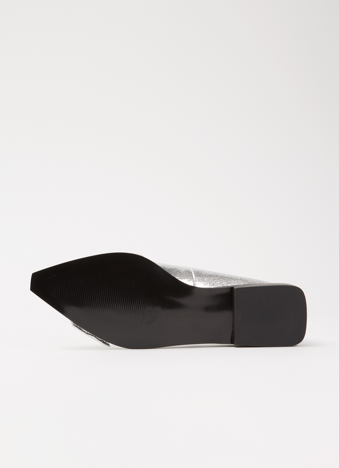 Steve Madden Ballerina met metallic finish - detail 3 zilver