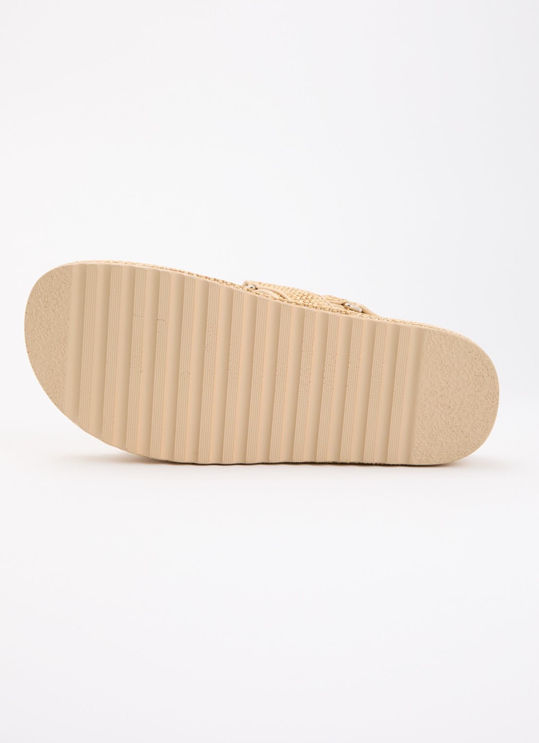 Steve Madden Bigmona sandaal van raffia - detail 3 beige