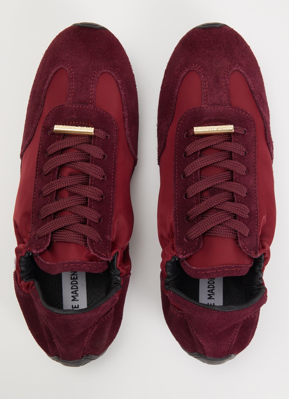 Steve Madden Bobby sneaker van suéde - detail 4 bruin