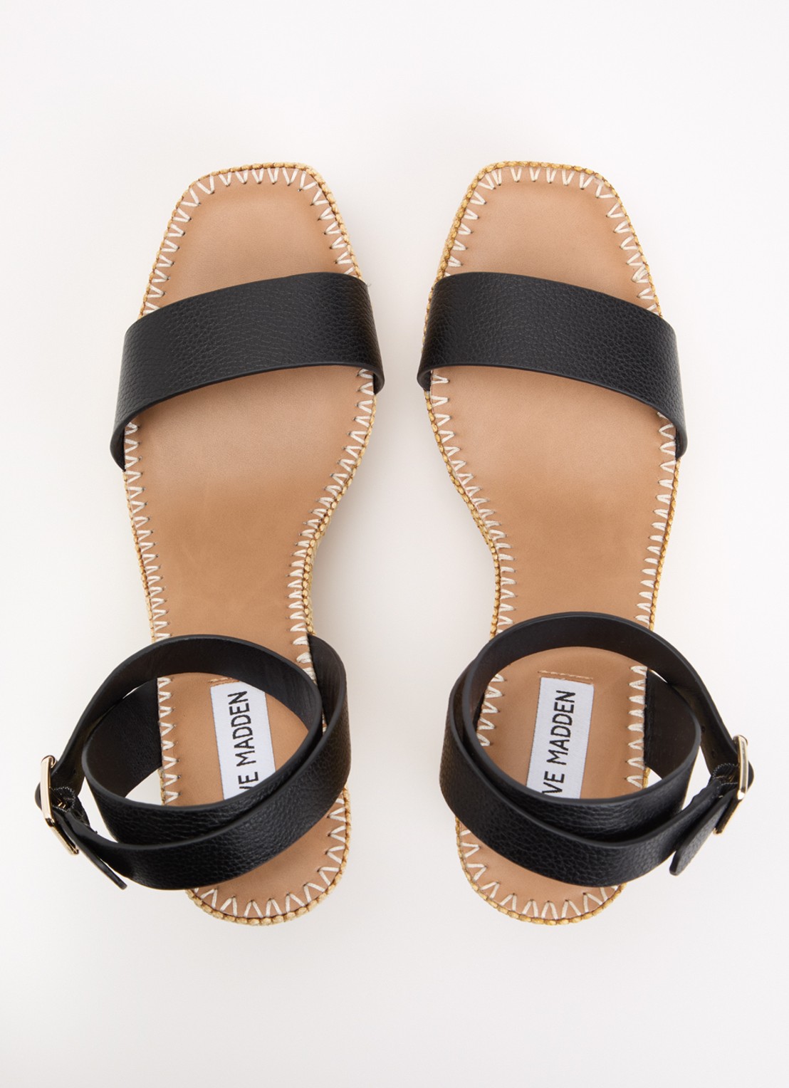 Steve Madden Cassie sleehak van leer - detail 2 zwart