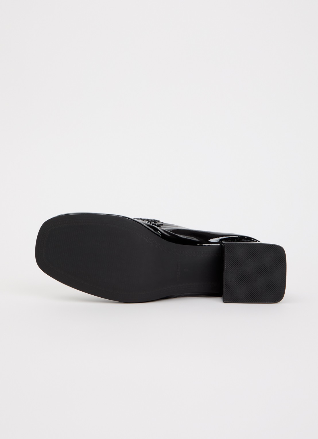 Steve Madden Estee loafer van lakleer - detail 3 zwart