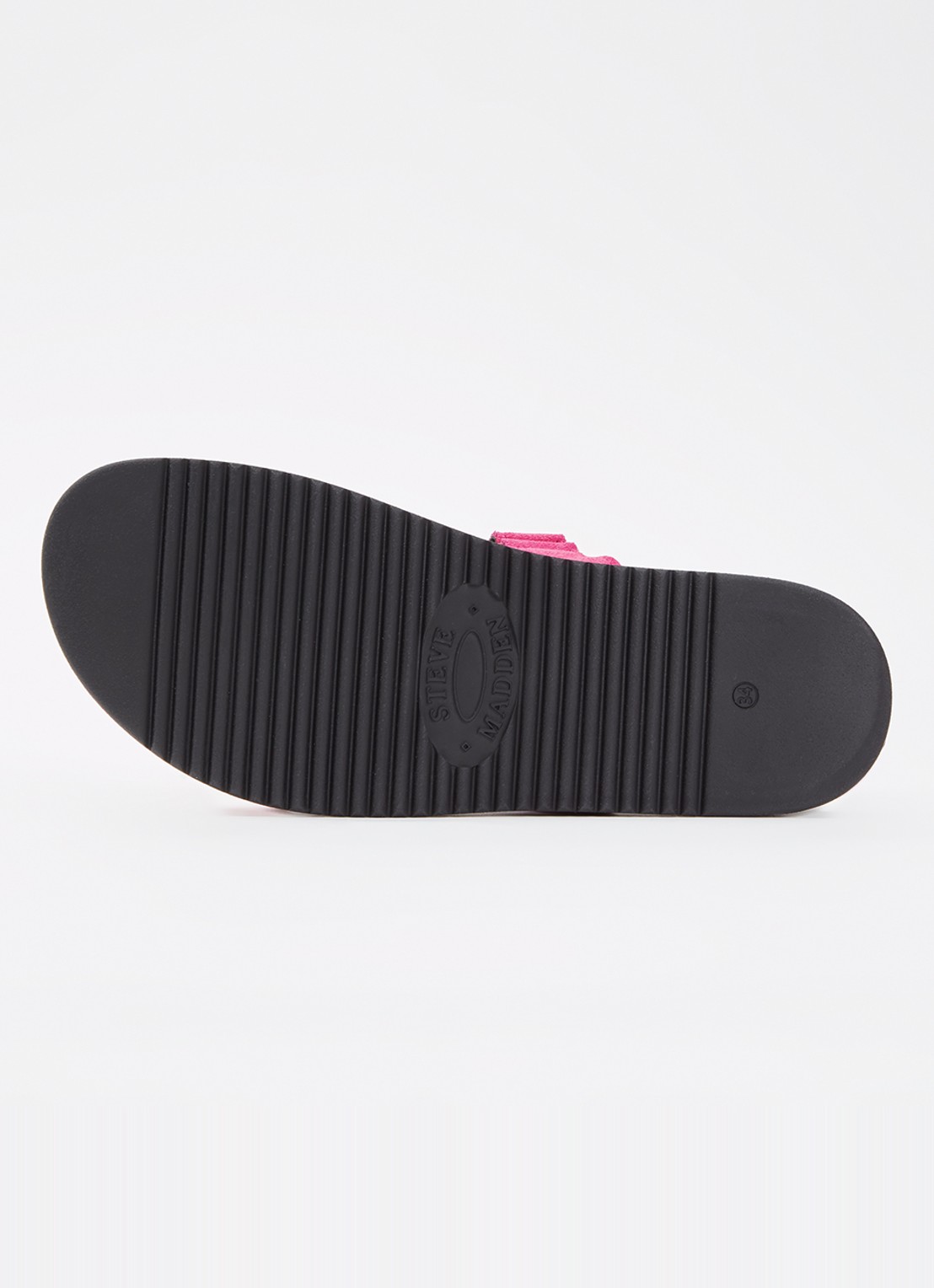Steve Madden Jmissile sandaal met suède details - detail roze