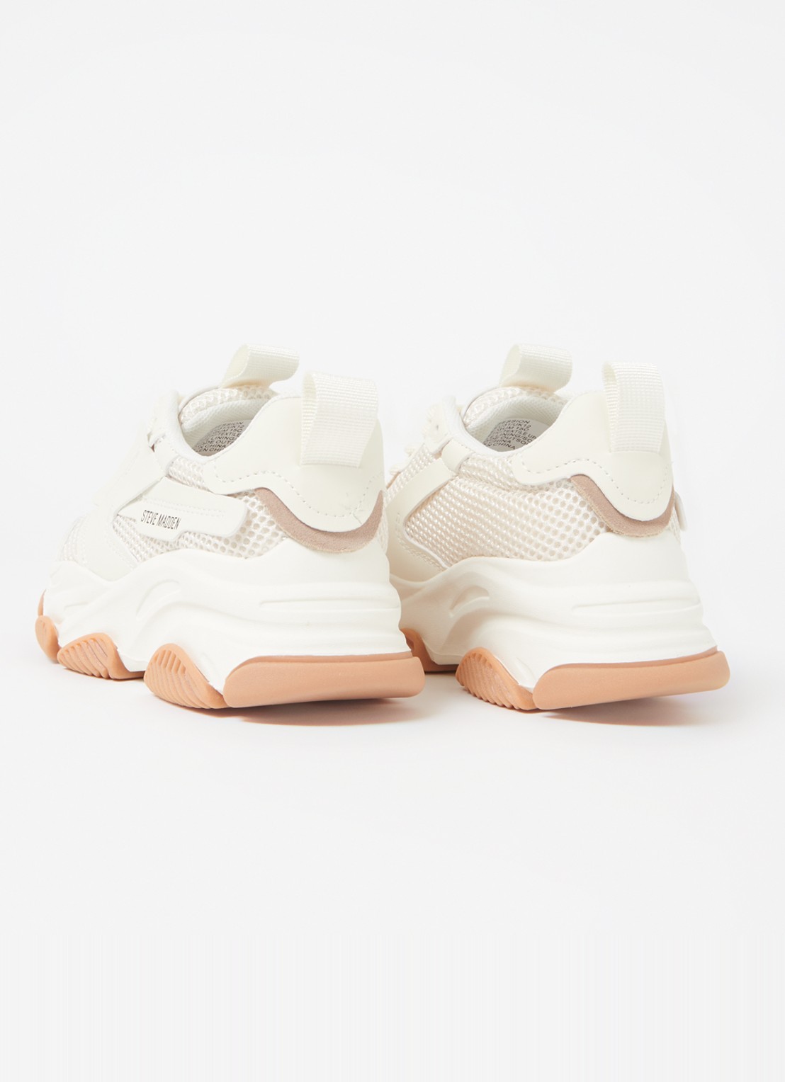 Steve Madden JPossession sneaker met mesh details - detail 3 ivoor