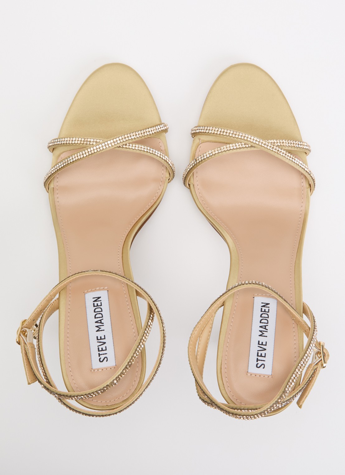 Steve Madden Jypsey sandalette met strass - detail 3 goud