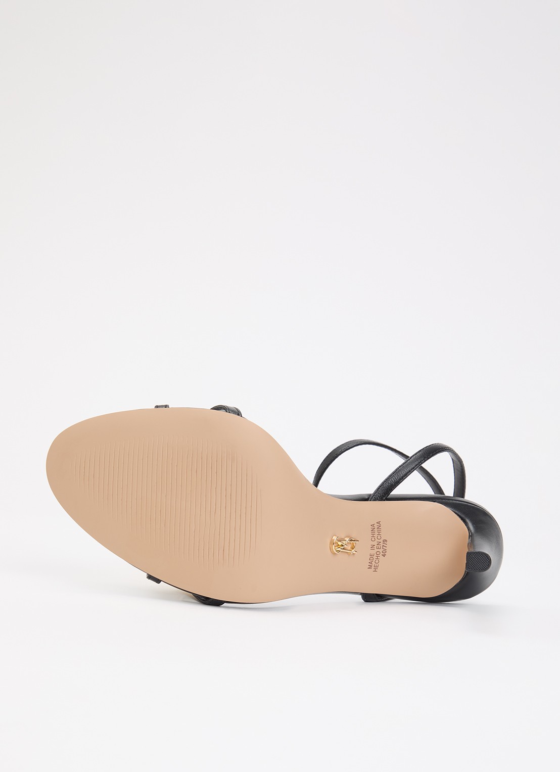 Steve Madden Jypsey sandalette van leer - detail 6 zwart