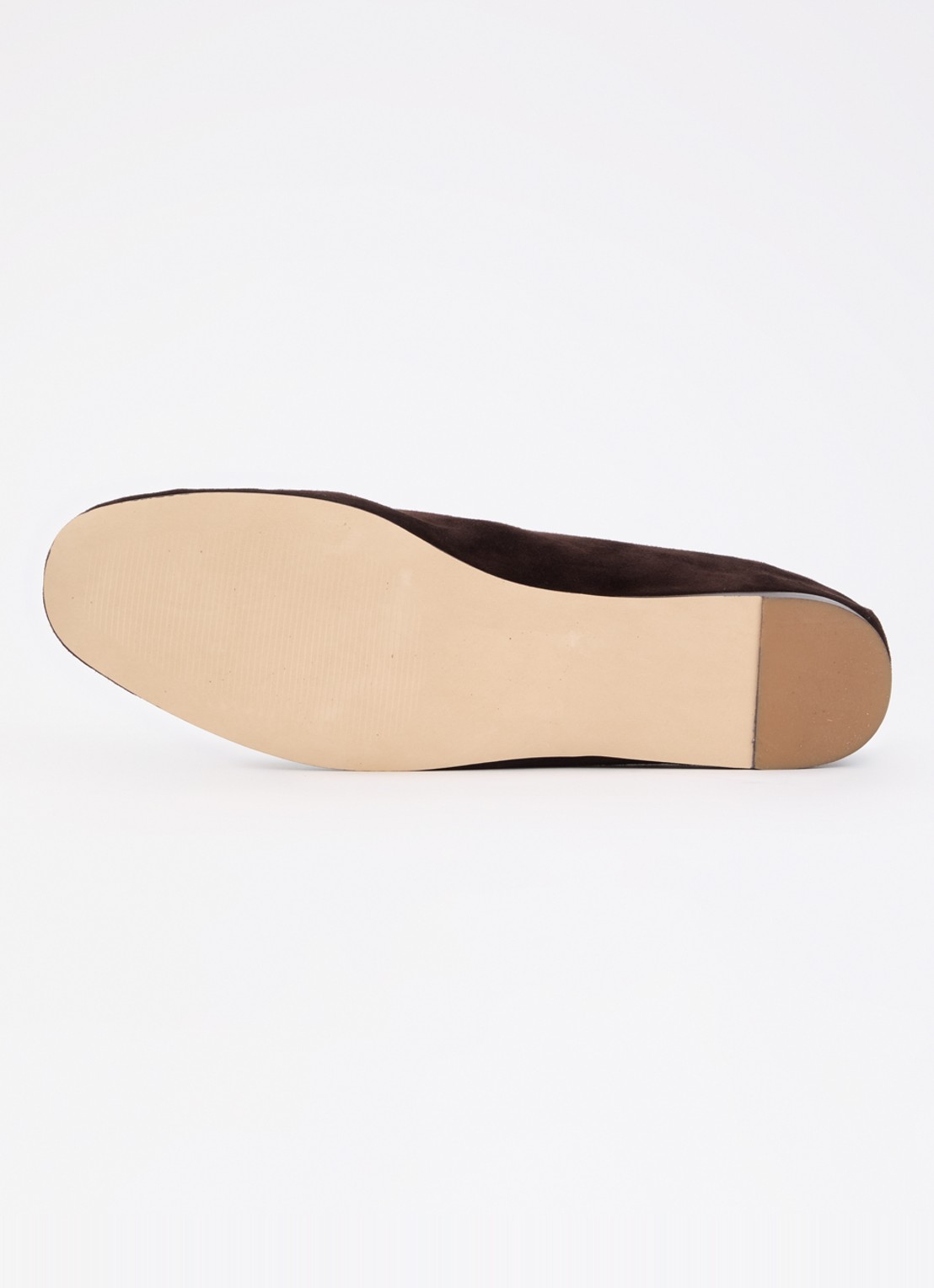 Steve Madden Leni ballerina van suède  - detail 4 donkerbruin