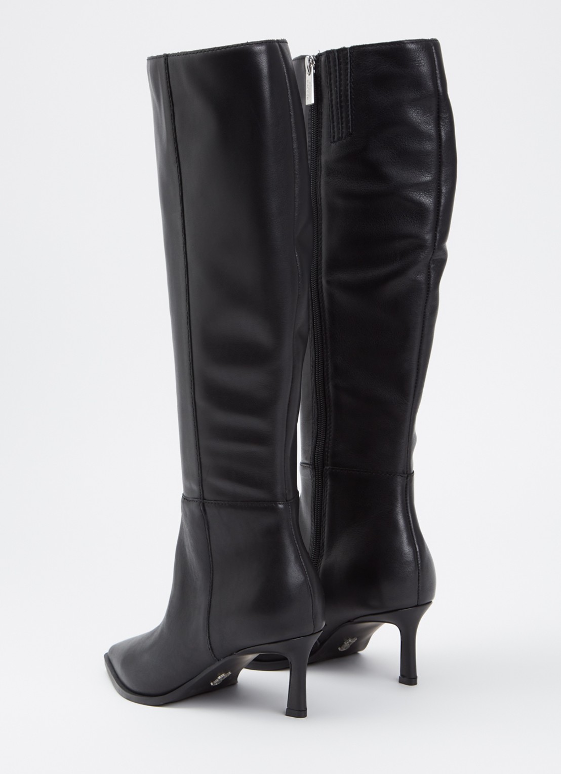 Steve Madden Lucid laars van leer - achterkant 3 zwart