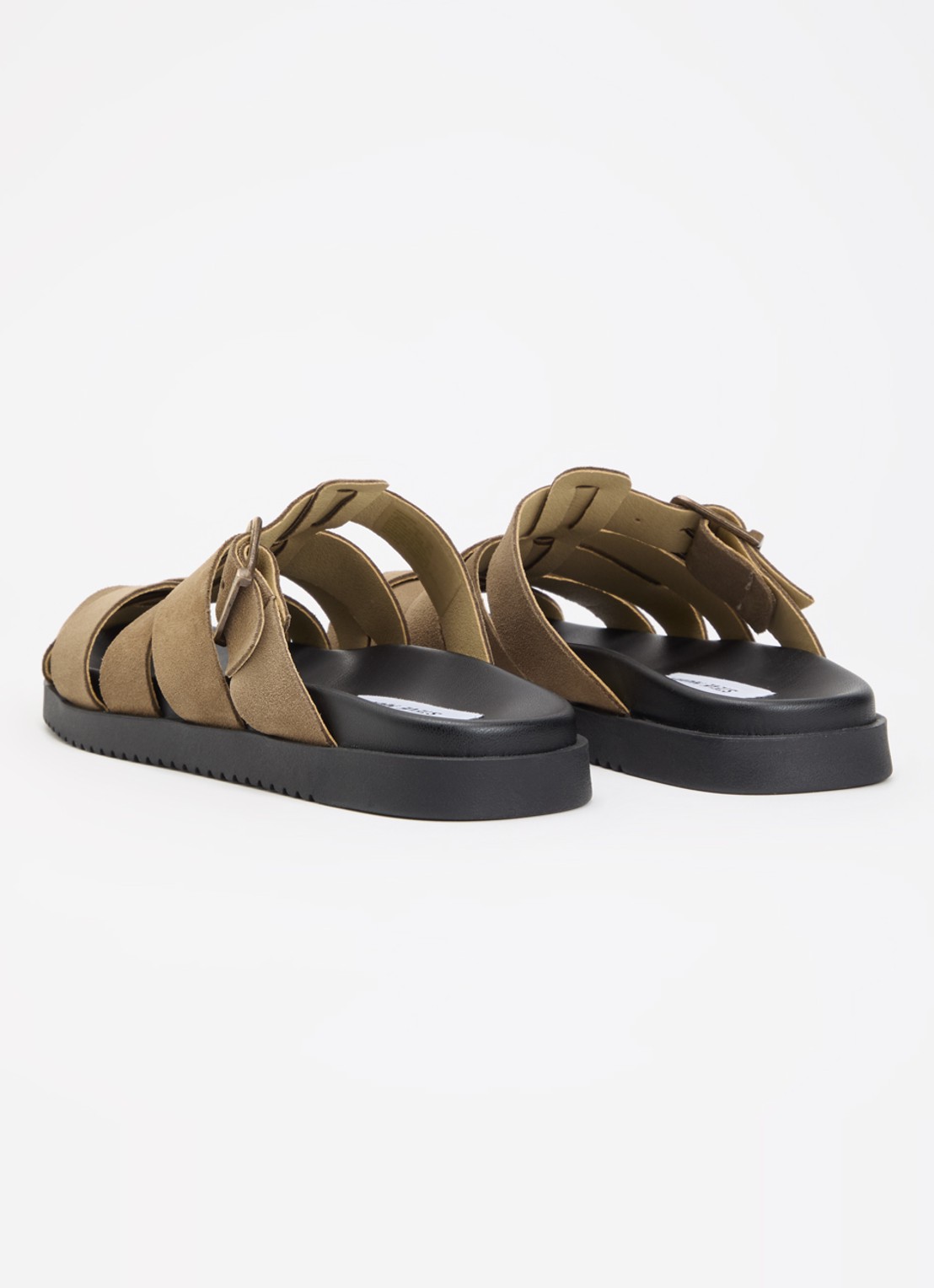 Steve Madden Mamba muiltje van suède - achterkant 5 bruin