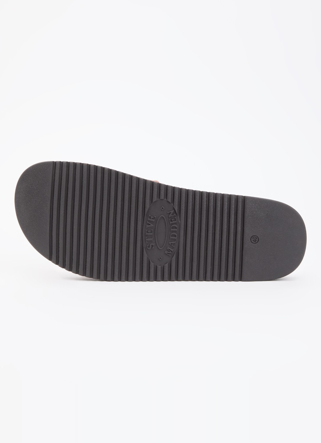 Steve Madden Mayke slipper van leer - detail 5 cognac