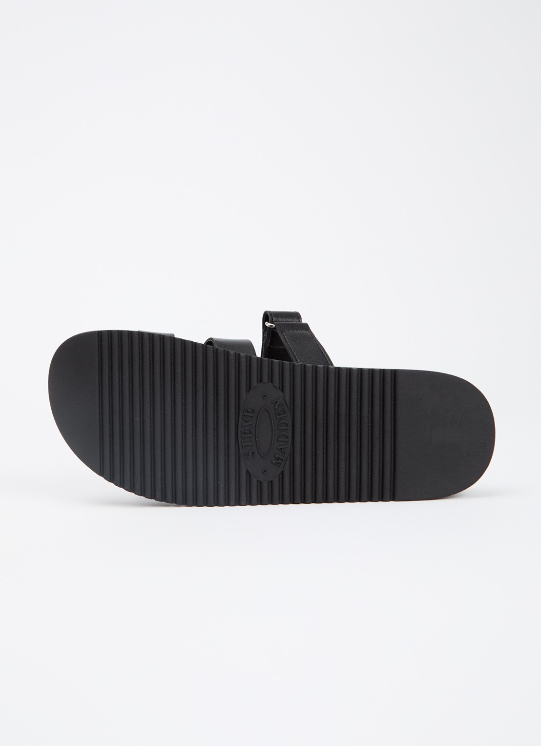 Steve Madden Missile slipper van suède - detail 3 zwart