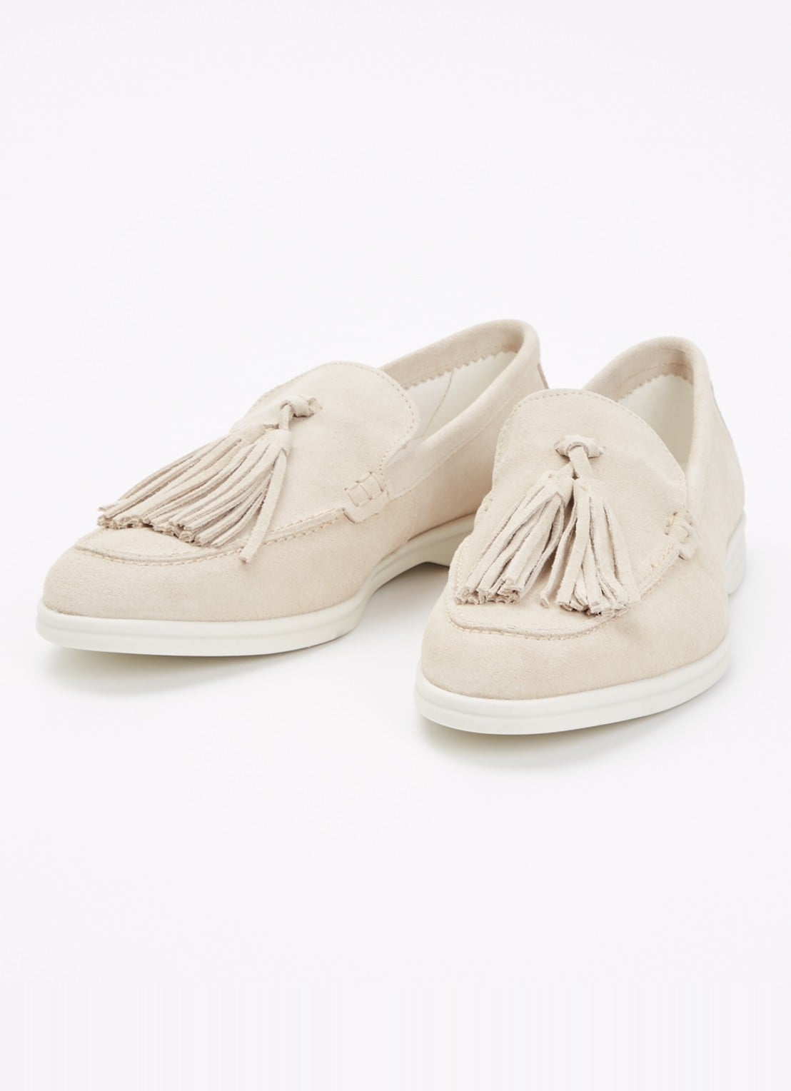Steve Madden Ojane slip-on van suède - detail 3 beige