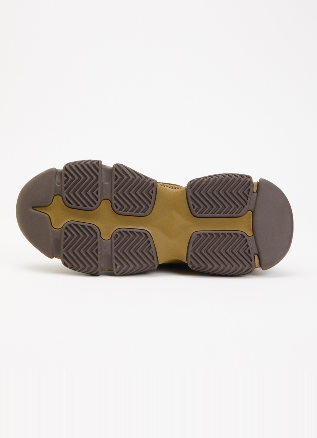 Steve Madden Possession-E sneaker met suède details - detail 3 khaki
