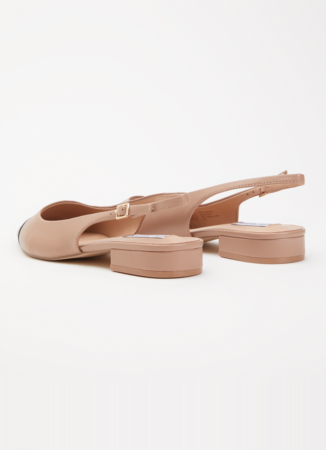Steve Madden Rowyn slingback van leer - achterkant 3 oudroze